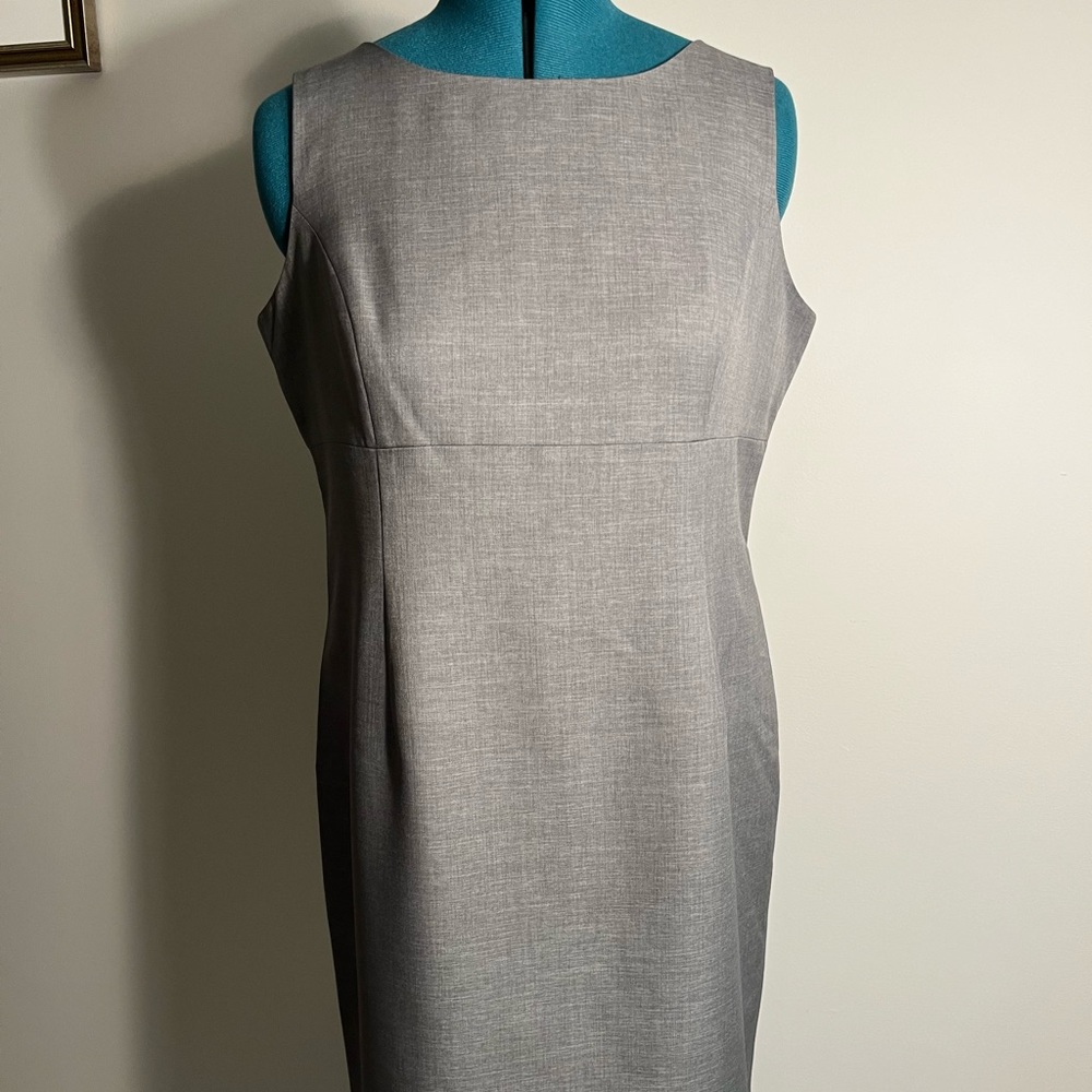 9&co grey zippered dress